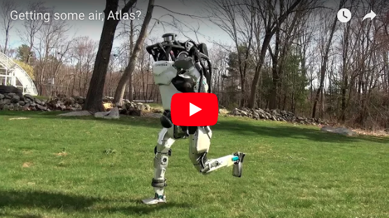 Новая разработка Boston Dynamics: робот бежит трусцой