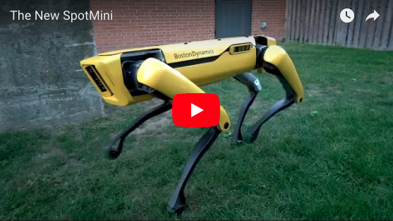Boston Dynamics опубликовал видео, демонстрирующее робота нового поколения SpotMini