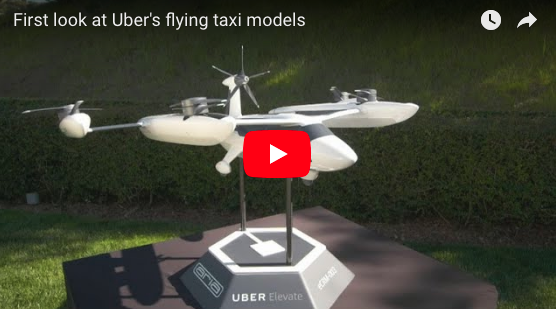 Uber планирует запустить автономные летающие такси через два года